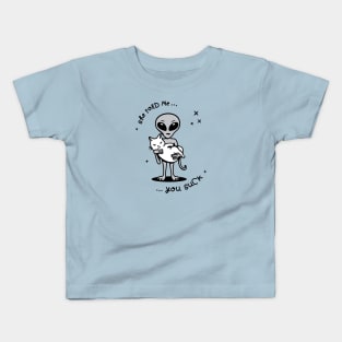 Alien And Cat Kids T-Shirt